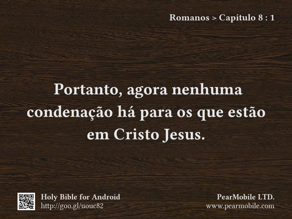Romanos, Capítulo 8:1